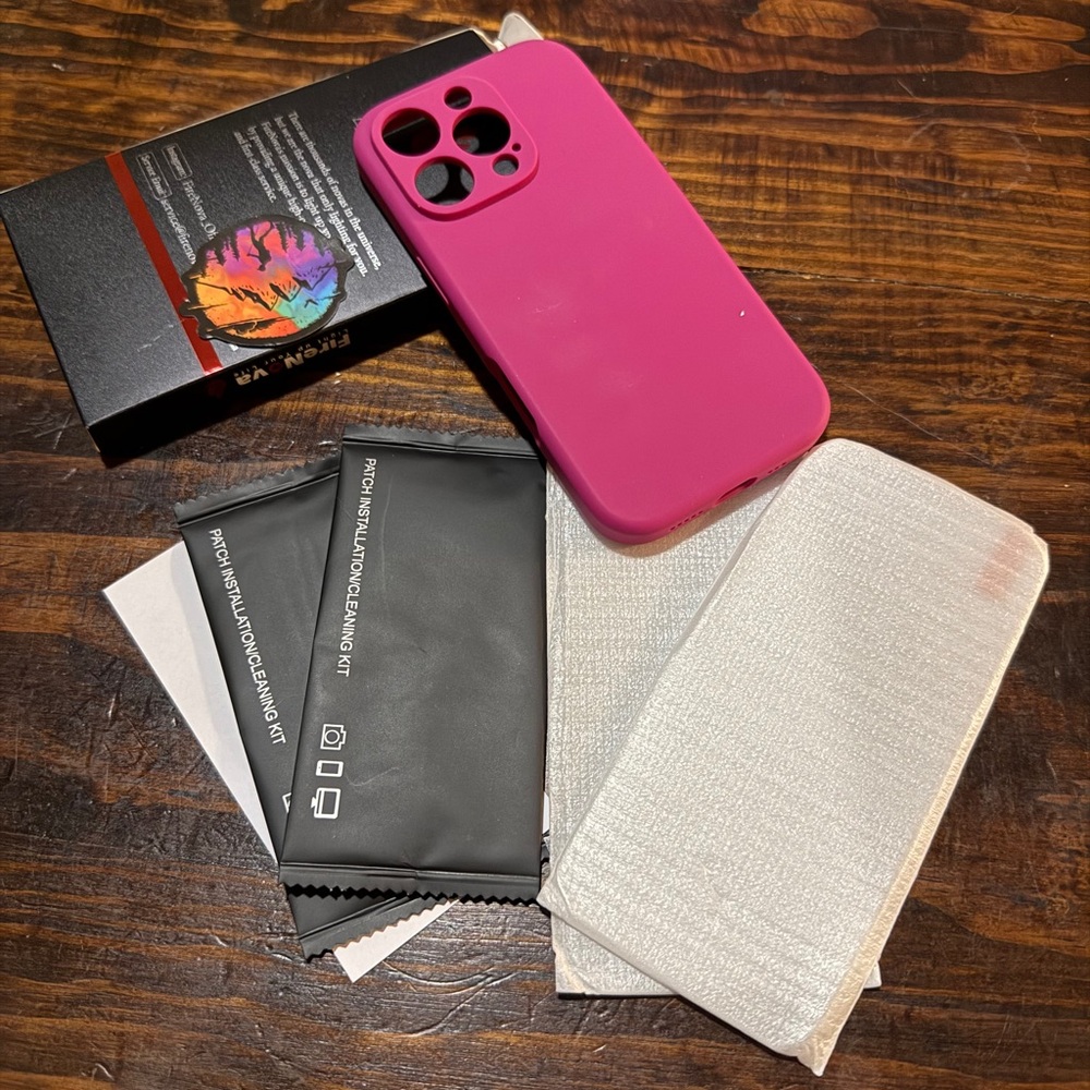 iPhone 16 pro Pink Phone Case for Cell Phones - Slim Protective Cover